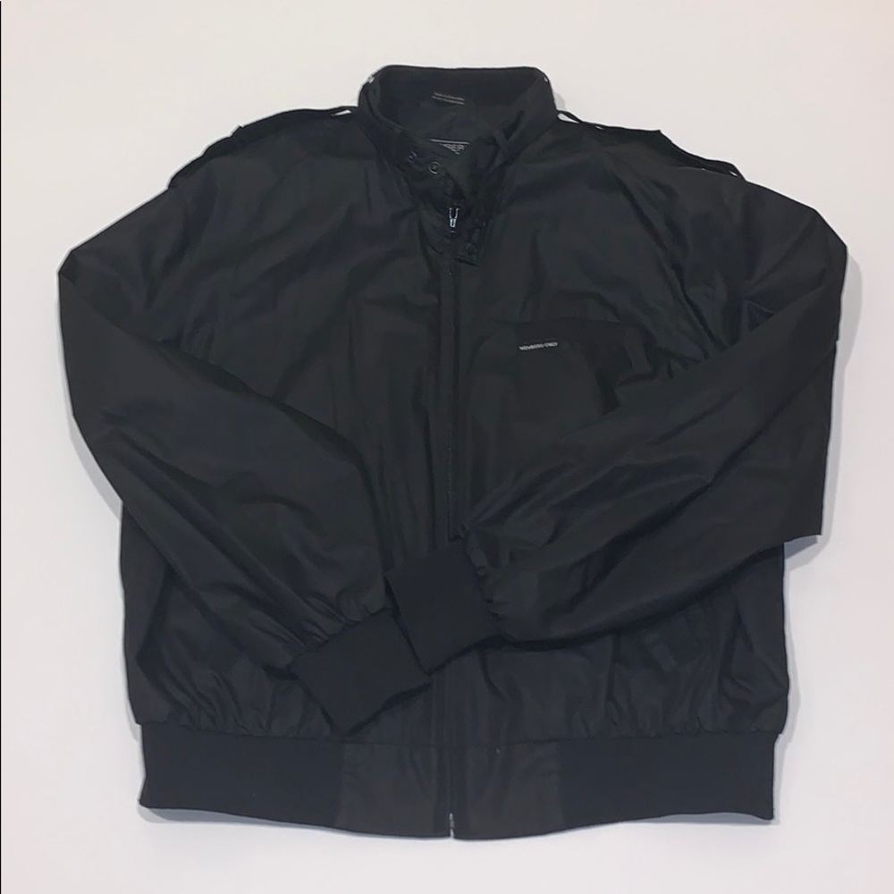 VINTAGE Members Only Jacket Adult L Black Jacket